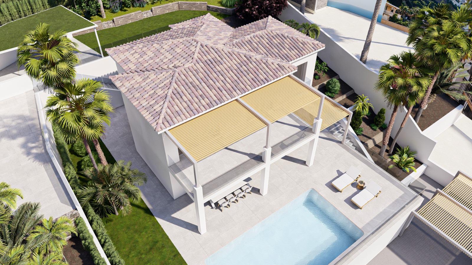 For sale - 3 Bedroom 3 Bathroom villa in Altea - Altea  - Alicante