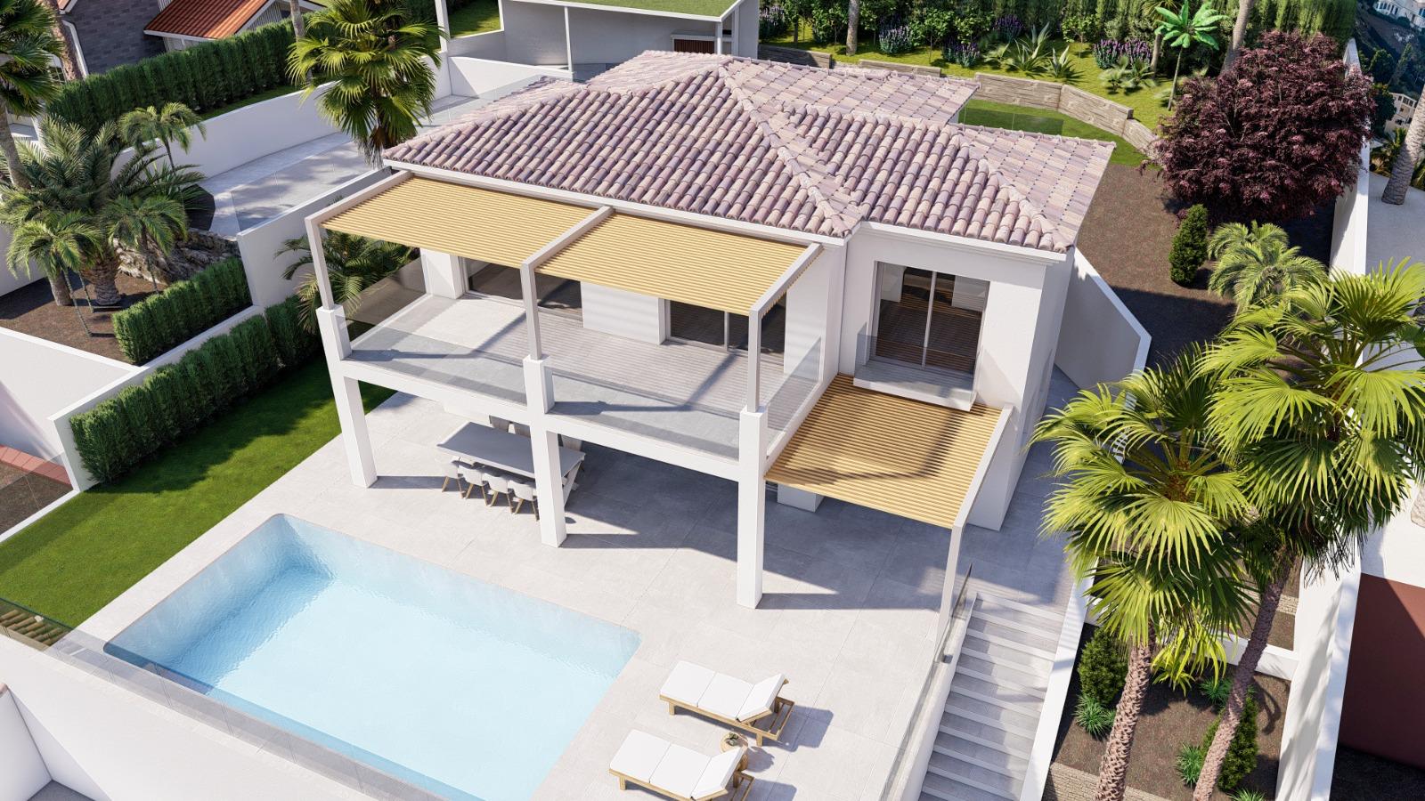 For sale - 3 Bedroom 3 Bathroom villa in Altea - Altea  - Alicante