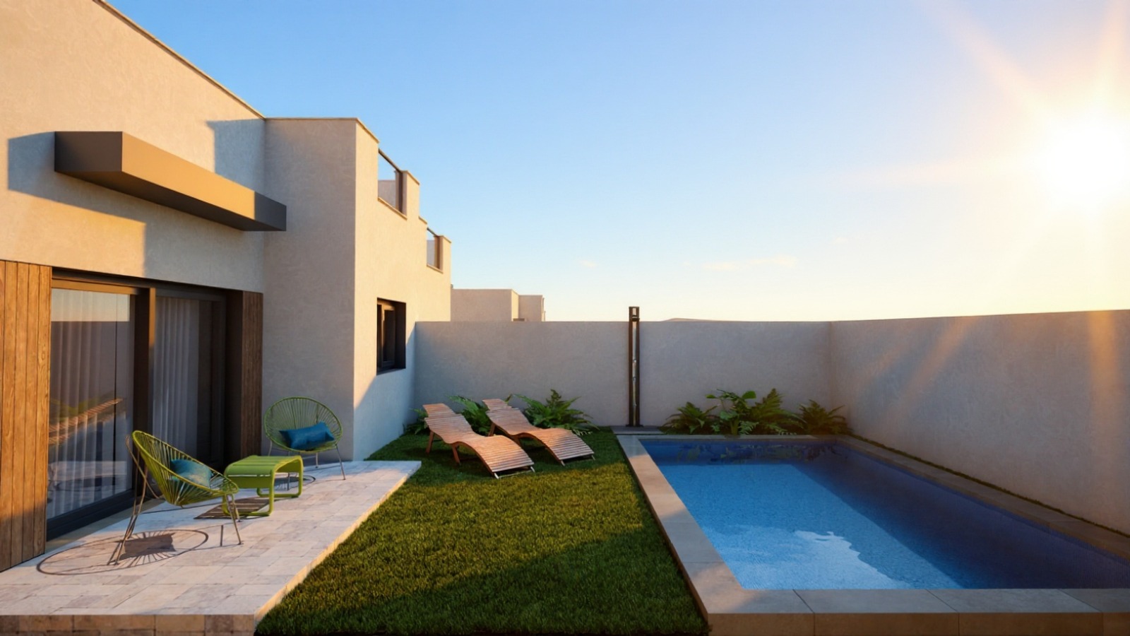For sale - 3 Bedroom 2 Bathroom semi-detached in Mazarrón - Mazarrón  - Murcia