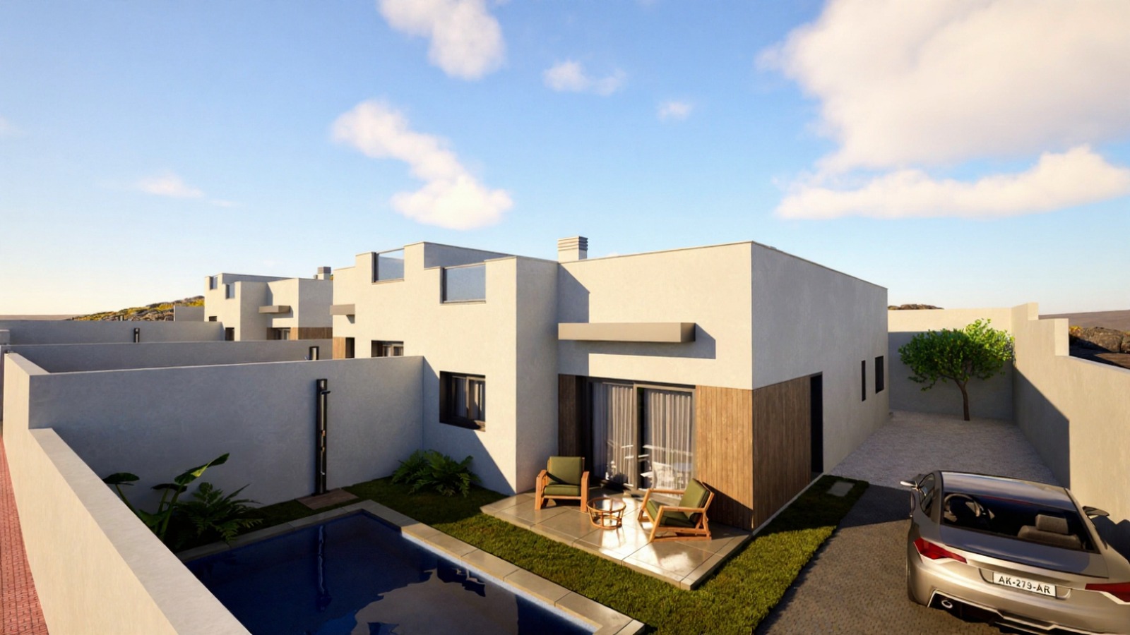For sale - 3 Bedroom 2 Bathroom semi-detached in Mazarrón - Mazarrón  - Murcia