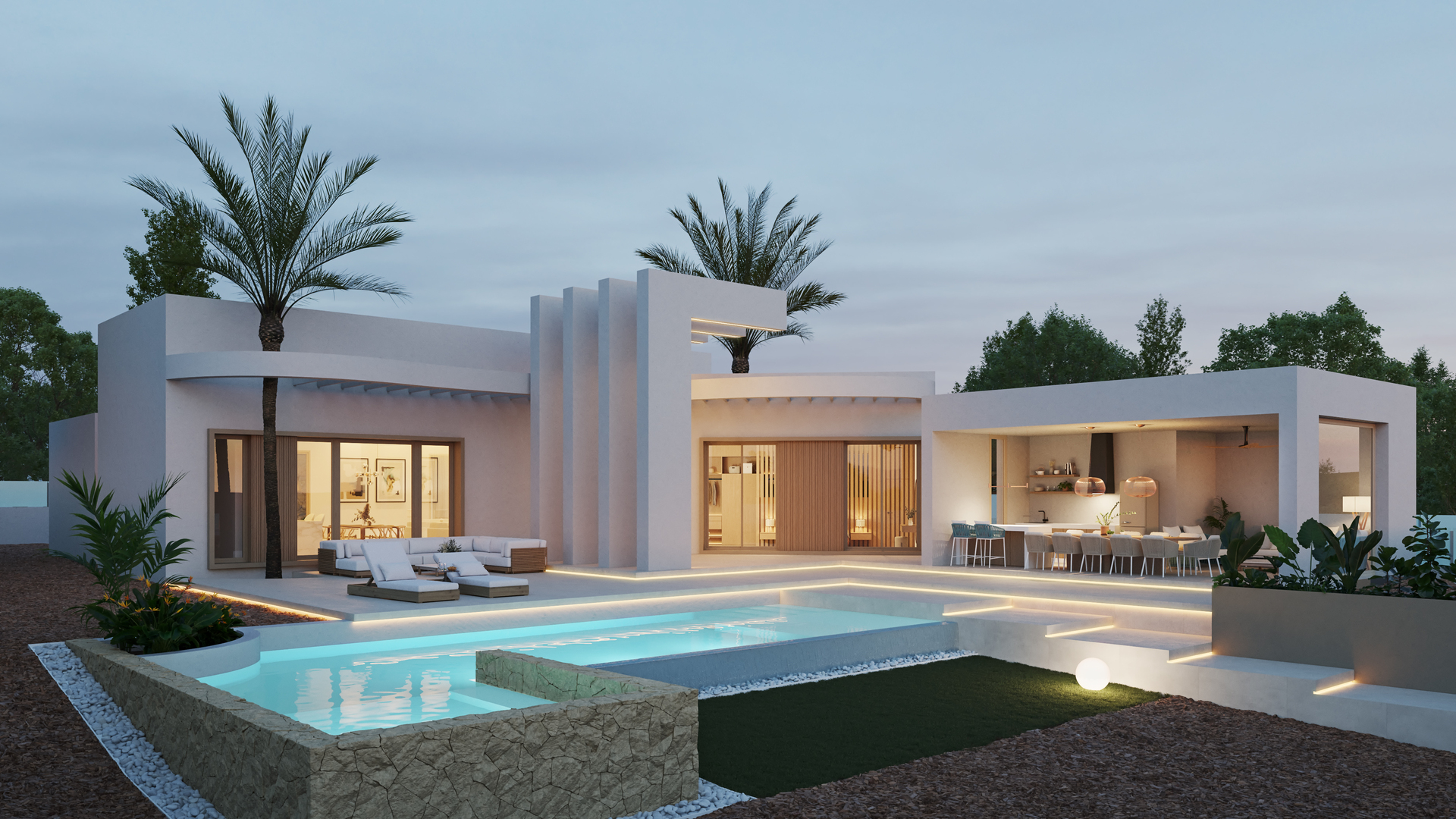 For sale - 4 Bedroom 3 Bathroom detached in La Finca Golf - La Finca Golf  - Alicante