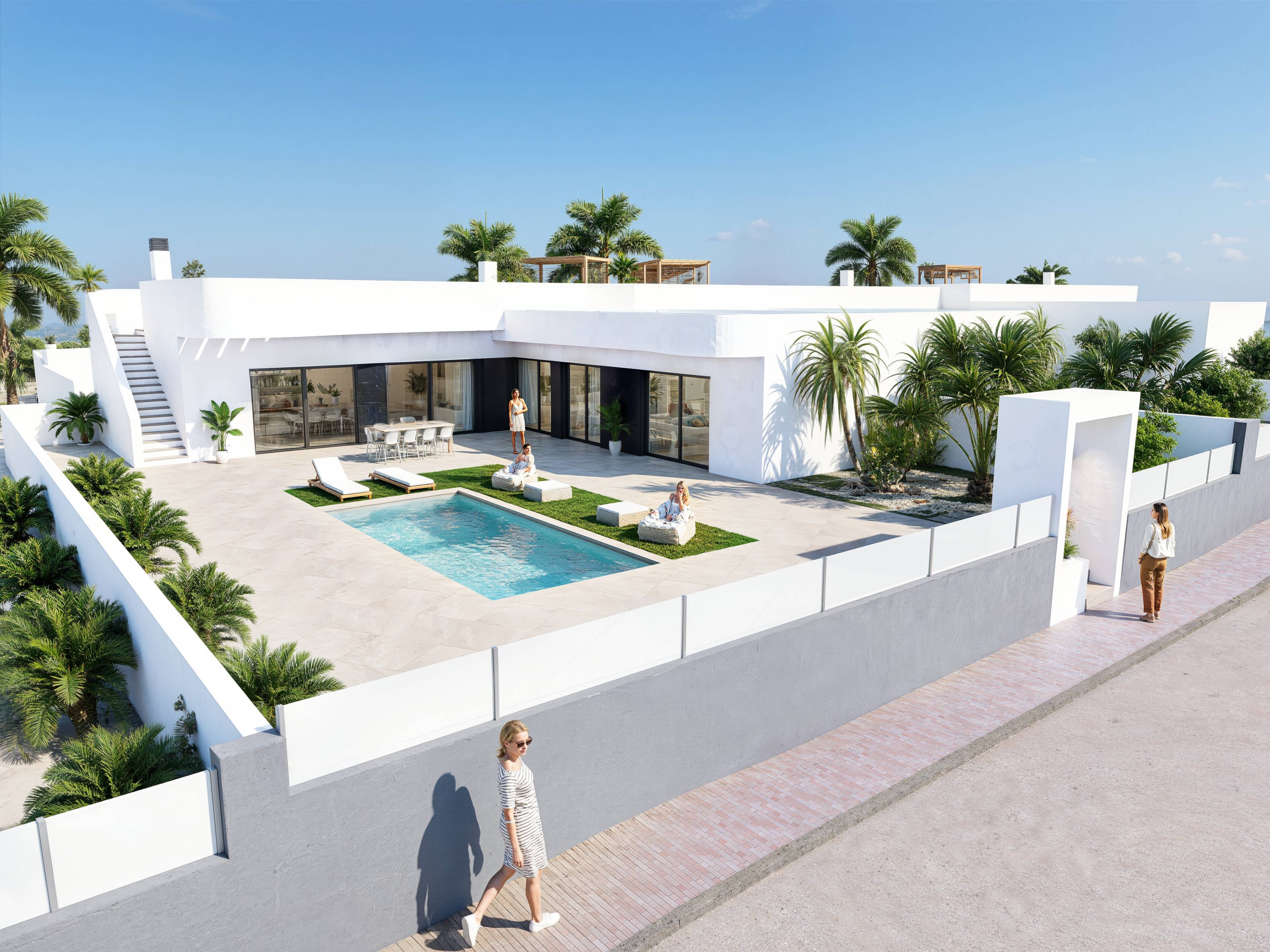 For sale - 3 Bedroom 2 Bathroom detached in Algorfa - Algorfa  - Alicante